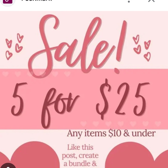 Bundle and save!!! 5/$25 anything under $10! - Picture 1 of 2
